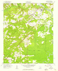 Lugoff 1953 topographic map thumbnail
