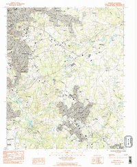 Mauldin 1983 topographic map thumbnail