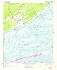 Mc Clellanville 1942 topographic map thumbnail