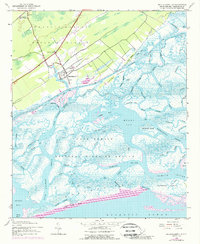 Mc Clellanville 1942 topographic map thumbnail
