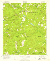 Messers Pond 1953 topographic map thumbnail
