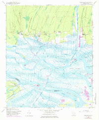 Minim Island 1943 topographic map thumbnail