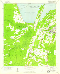 Moncks Corner 1958 topographic map thumbnail
