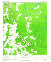 Mont Clare 1963 topographic map thumbnail