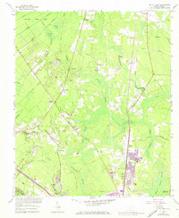 Mount Holly 1957 topographic map thumbnail