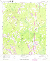 Mount Holly 1957 topographic map thumbnail