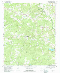 Mount Pisgah 1967 topographic map thumbnail