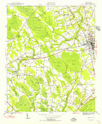 Mullins 1946 topographic map thumbnail