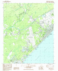 Myrtle Beach 1984 topographic map thumbnail