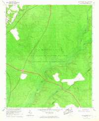New Ellenton SW 1965 topographic map thumbnail