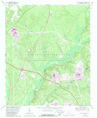 New Ellenton SW 1965 topographic map thumbnail