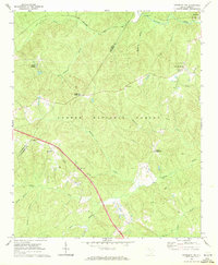 Newberry NW 1969 topographic map thumbnail