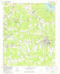 Ninety-Six 1978 topographic map thumbnail
