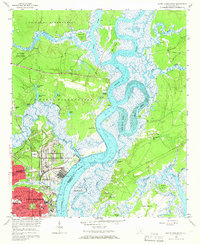 North Charleston 1958 topographic map thumbnail