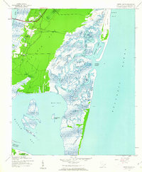 North Island 1942 topographic map thumbnail