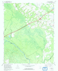 Oak Grove 1972 topographic map thumbnail
