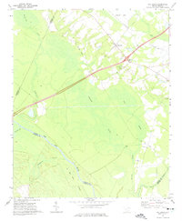 Oak Grove 1972 topographic map thumbnail