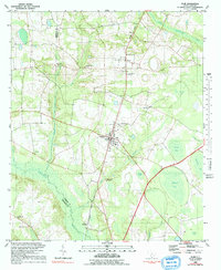 Olar 1982 topographic map thumbnail