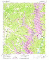 Old Pickens 1961 topographic map thumbnail