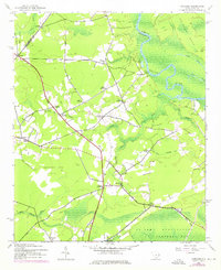 Outland 1943 topographic map thumbnail