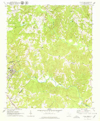 Pacolet Mills 1969 topographic map thumbnail