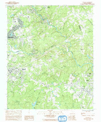 Pacolet 1983 topographic map thumbnail