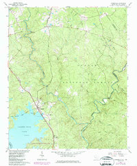 Parksville 1964 topographic map thumbnail
