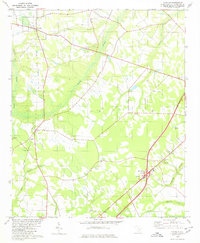 Paxville 1979 topographic map thumbnail