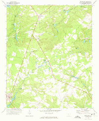 Pelion East 1972 topographic map thumbnail