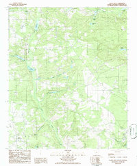 Pelion West 1986 topographic map thumbnail