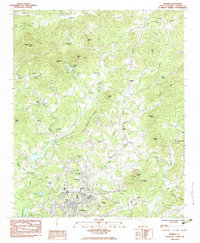 Pickens 1983 topographic map thumbnail