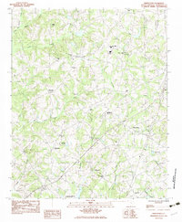 Piercetown 1983 topographic map thumbnail