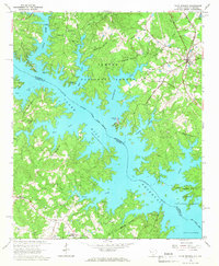 Plum Branch 1964 topographic map thumbnail