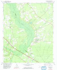 Pringletown 1979 topographic map thumbnail