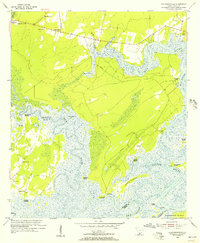 Pritchardville 1955 topographic map thumbnail
