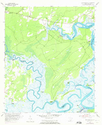 Pritchardville 1955 topographic map thumbnail