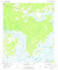 Pritchardville 1955 topographic map thumbnail