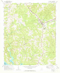Prosperity 1970 topographic map thumbnail
