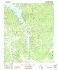 Rabon Crossroads 1988 topographic map thumbnail