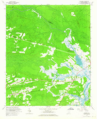 Ravenel 1960 topographic map thumbnail
