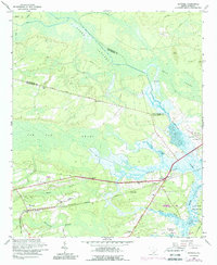 Ravenel 1960 topographic map thumbnail