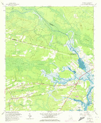 Ravenel 1960 topographic map thumbnail