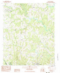 Reidville 1983 topographic map thumbnail