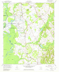 Rembert 1953 topographic map thumbnail