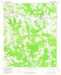 Ridge Spring 1964 topographic map thumbnail