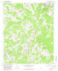 Saluda South 1964 topographic map thumbnail