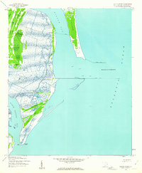 Santee Point 1942 topographic map thumbnail