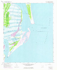Santee Point 1942 topographic map thumbnail