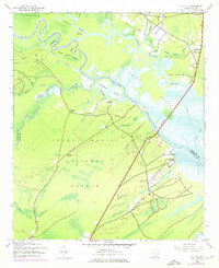 Santee 1943 topographic map thumbnail