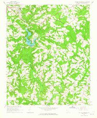 Saylors Crossroads 1964 topographic map thumbnail